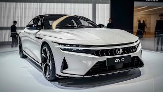 2025 Honda Civic Hybrid Revealed  Updated Design Enhanced Performance [upl. by Ahsyas]