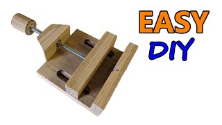 HOW TO make Drill press Vice at home [upl. by Map]