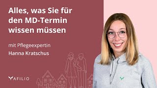 ExpertenWebinar Alles was Sie für den MDTermin wissen müssen [upl. by Quartus]