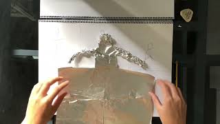 Sculpture Alberto Giacometti and Tinfoil activity [upl. by Nahte]