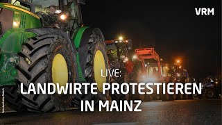 Bauernprotest in RheinlandPfalz So ist die Lage in Mainz [upl. by Blas360]