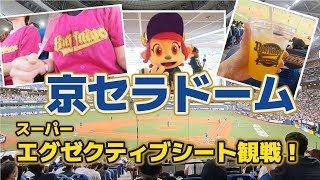 【京セラドーム】2023年感動をありがとう！スーパーエグゼクティブシートで野球観戦！オリックスバファローズvs日本ハムファイターズ試合に大興奮です。 [upl. by Sedgewick]