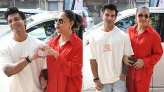 Karan Singh Grover and Bipasha Basu Spotted in SantacruzKartik Aaryan Seen Post Gym Session in Juhu [upl. by Kennedy]