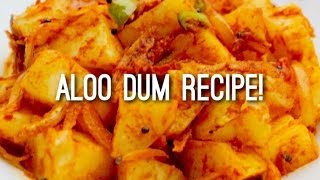 Hot amp Spicy Aloo Dum  Nepali Style Quick amp Tasty Nepali Food Recipe [upl. by Hodgson]