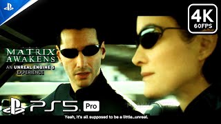 THE MATRIX AWAKENS PS5 PRO Gameplay Walkthrough Part 1  DEMO 4K 60PS [upl. by Ahsaeyt]