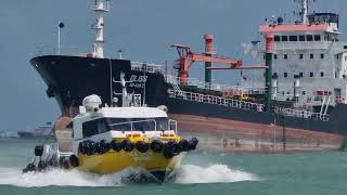 Bunker Barge Beauties Ship Spotting the Tanker Vessels  SPOTTER  MARITIME  OCEAN  LIFE THE SEA [upl. by Tarazi]