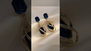 Diamond earrings collection❤️shorts earrings diamond viralvideo bridal jhumka [upl. by Phio854]