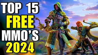 Top 15 Best Free MMO Games On Steam in 2024  Free MMORPG Games on PC [upl. by Lucchesi417]