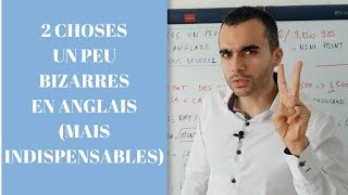 2 choses un peu bizarres en anglais que vous devriez connaître [upl. by Rebmetpes]