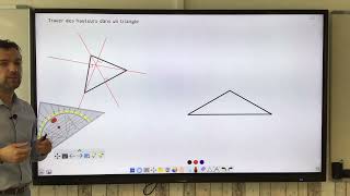 Tracer les hauteurs dun triangle [upl. by Edsel]