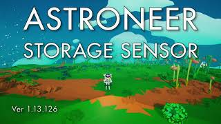 Astroneer  Storage Sensor  Description and Uses [upl. by Reinhart]