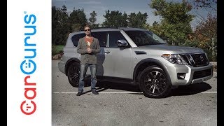 2018 Nissan Armada  CarGurus Test Drive Review [upl. by Absa]