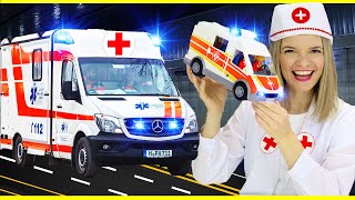 Ambulance for Children  Learn Emergency Vehicles for Kids  Speedie DiDi Toddler Learning Video [upl. by Akili]