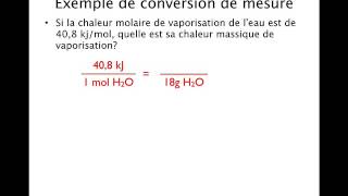 42CChaleur molaire [upl. by Htirehc]