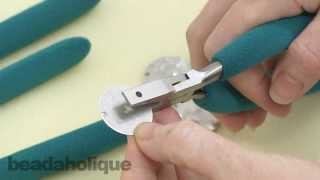 Product Spotlight BeadSmiths Dimple Pliers [upl. by Hajidahk]