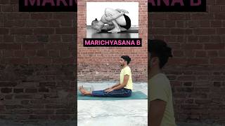 MARICHYASANA B marichyasana yoga yogaposes ytshorts explore shorts foryou [upl. by Vivle776]