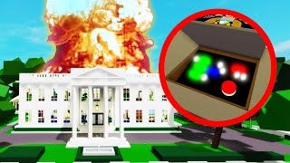 Roblox Brookhaven 🏡RP ACTIVATING THE RED BUTTON NUKE BROOKHAVEN [upl. by Nielsen]