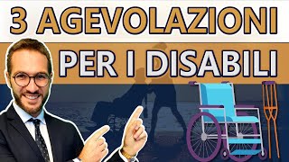 Bonus invalidi  Agevolazioni per i disabili  3 bonus [upl. by Htieh981]