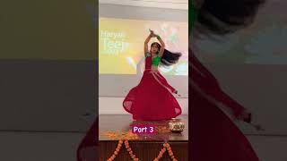 Teej dance performance at Riyo’s school part 3  teej songs  Teej ke gaane  Teej dance ideas [upl. by Ainiger]