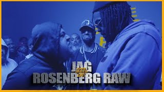 ROSENBERG RAW VS JAG RAP BATTLE  RBE [upl. by Katzen]