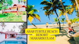 A DAY IN ABAD TURTLE BEACH RESORT MARARIKULAM alapuzha nature travel resort kerala [upl. by Arehsat]