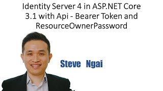 Identity Server 4 in ASPNET Core 31 with Api  Bearer Token and ResourceOwnerPassword with Github [upl. by Fleeta]