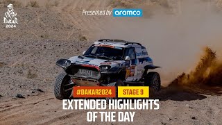 Extended highlights of Stage 9 presented by Aramco  Dakar2024 [upl. by Coats]