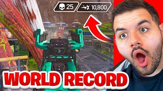 Reacting to the BEST APEX player in the WORLD 10800 DAMAGE WORLD RECORD [upl. by Martino]