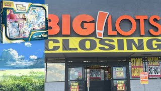 Big Lots Closing SaleLocal Store Only Lets See How We Do Pokémon TCG [upl. by Agata]