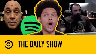 Video Emerges Of Joe Rogan Using Racial Slur  The Daily Show With Trevor Noah [upl. by Eerazed]