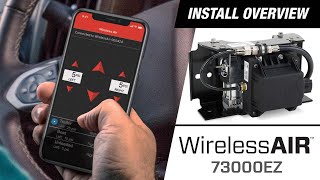 Air Lift Install WirelessAir 73000EZ and Mobile App [upl. by Mail]