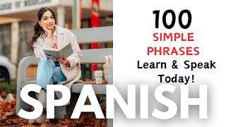 Learn Spanish For Daily Conversations  100 Daily Spanish Phrases  42 [upl. by Anayik]