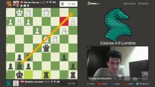 Match à élimination directe en Pro Chess League Cannes contre Londres [upl. by Argella259]