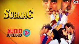 Suhaag Audio Songs Jukebox  Ajay Devgan Akshay Kumar Karisma Kapoor Nagma  Hit Hindi Songs [upl. by Nomyad]