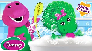 Bath Song  Barney Nursery Rhymes and Kids Songs [upl. by Enisamoht]