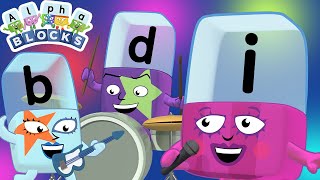 The Alphabet Song  Learn to Read  officialalphablocks [upl. by Spratt]