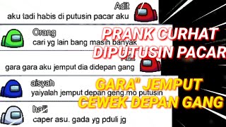 PRANK DIPUTUSIN PACAR  GANTENG DOANG JEMPUT CEWEK DEPAN GANG  AUTO NGAKAK [upl. by Ahsikan681]