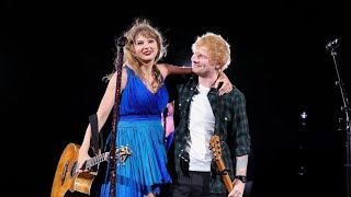 Taylor Swift amp Ed Sheeran Thinking out Loud x Endgame Live Performance The Eras Tour London N1 [upl. by Adil296]