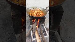 गांव के देसी अंदाज मे देसी घी मे बनी मशरूम और मटर की चटाकेदार सब्जीharyanvifood [upl. by Jalbert]