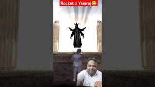 Rocket ❌ Yamraj 😂dipawalispecial funny shorts [upl. by Leirza]