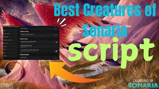 🔥NEW Script Creatures of Sonaria UPDATE  AUTOFARM INFINITE HEALTH amp MORE 🌌💥 [upl. by Melentha639]