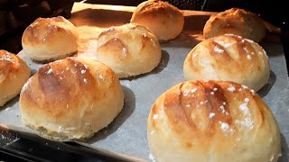 BROOD BAKKEN IS MAKKELIJKER DAN JE DENKT BOLLETJES BROOD RECEPT [upl. by Giltzow21]