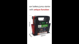 Car battery jump starter with unique function NCM 600CCA in series to jump start Vehicle generator [upl. by Novak]