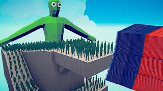 200x ZOMBIE vs 3x EVERY GOD  Totally Accurate Battle Simulator TABS [upl. by Yecak]