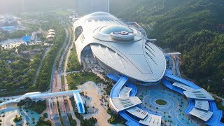 Zhuhai Chimelong shaped like a spaceship [upl. by Rihaz]