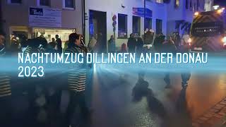 Nachtumzug Dillingen an der Donau 2023 [upl. by Ynnus]