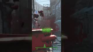 War Never Changes head goes BOOM fallout4 shorts funny [upl. by Manvil591]