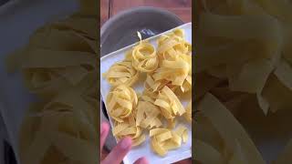 Pappardelle with Wild Mushroom Ragu foodshorts pasta [upl. by Oiluig]