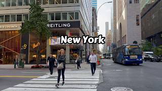 Walking Billionaires Row New York  Manhattan Virtual Travel Video [upl. by Cl]