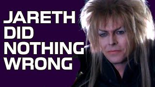 Jareth and Sarah Labyrinth Analysis  Was Jareth the Good Guy  Labyrinth Movie Review [upl. by Ellehsem]